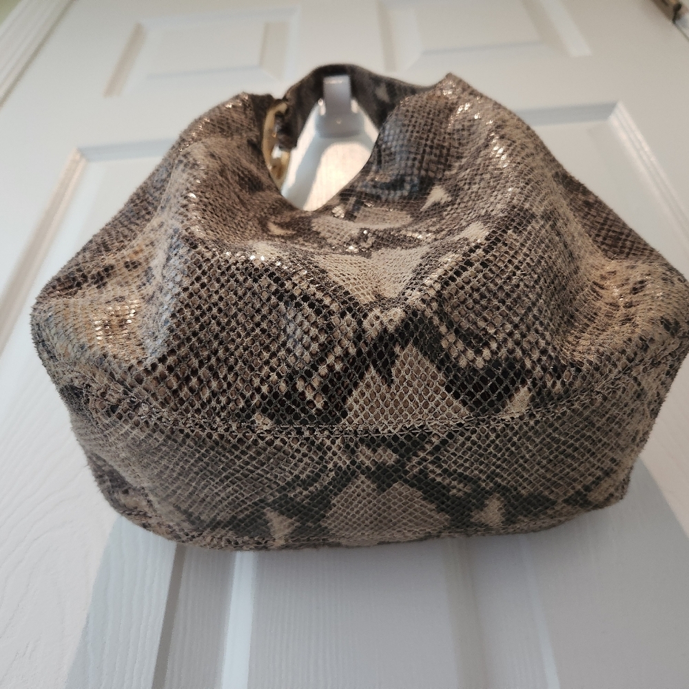 Michael Kors Python Hobo Bag - Picture 4 of 7
